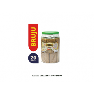 PACOCA QUADRADA BRUJU 1X20X55G
